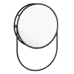 Elements Matte Black Wall Mirror With Storage -Elements 1000185658 alt03