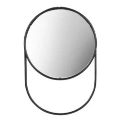 Elements Matte Black Wall Mirror With Storage -Elements 1000185658 alt04