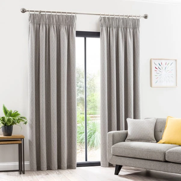 Elements Oslo Pencil Pleat Curtains 10 Elements Oslo Pencil Pleat Curtains - Image 10