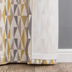 Elements Triangles Eyelet Curtains -Elements 30668091 alt06
