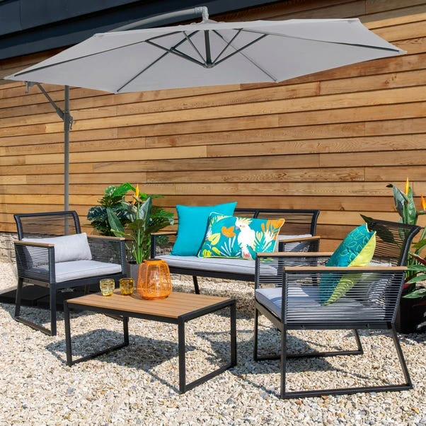 Elements 3m Cantilever Parasol 2 Elements 3m Cantilever Parasol - Image 2