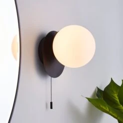 Elements Tela Bathroom Wall Light -Elements 30713561