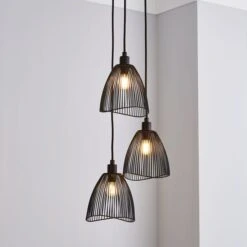 Elements Jaula 3 Light Cluster Ceiling Light 21 Elements Jaula 3 Light Cluster Ceiling Light -Elements 30713607