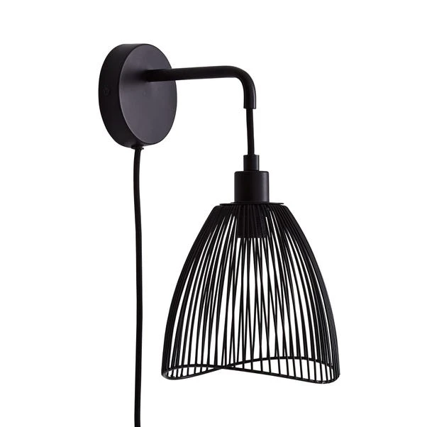 Elements Jaula Rattan Plug In Wall Light 19 Elements Jaula Rattan Plug In Wall Light - Image 19