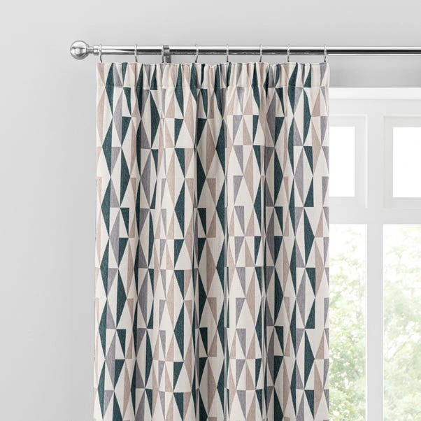 Elements Triangles Pencil Pleat Curtains 13 Elements Triangles Pencil Pleat Curtains - Image 13