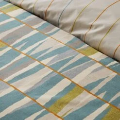 Elements Kolla Blue Duvet Cover And Pillowcase Set -Elements 30747965 alt04