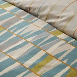 Elements Kolla Blue Duvet Cover And Pillowcase Set -Elements 30747968 alt04