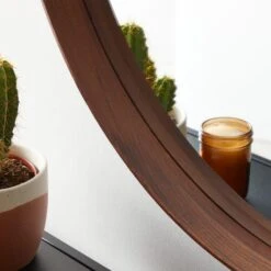 Elements Round Framed Wall Mirror -Elements 30753706 alt01