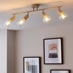 Elements Koppla 4 Light Semi Flush Spotlight Bar 36 Elements Koppla 4 Light Semi Flush Spotlight Bar -Elements 30754817