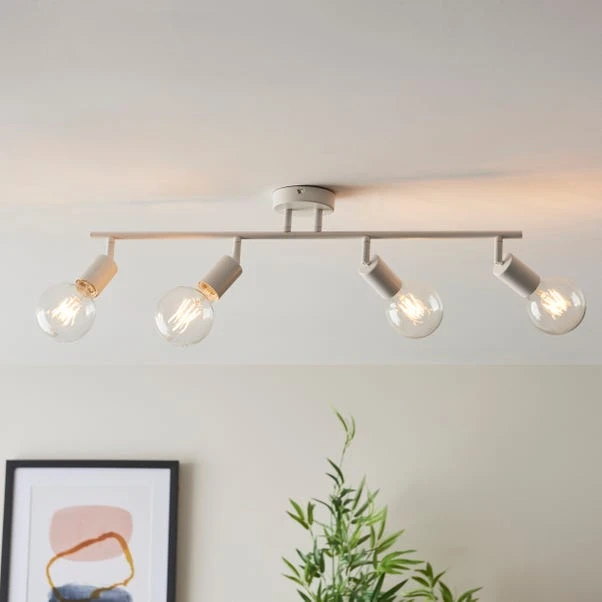 Elements Koppla 4 Light Semi Flush Spotlight Bar 5 Elements Koppla 4 Light Semi Flush Spotlight Bar - Image 5