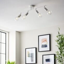 Elements Koppla 4 Light Semi Flush Spotlight Bar 28 Elements Koppla 4 Light Semi Flush Spotlight Bar -Elements 30754818 alt02