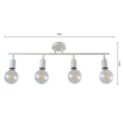 Elements Koppla 4 Light Semi Flush Spotlight Bar 34 Elements Koppla 4 Light Semi Flush Spotlight Bar -Elements 30754818 alt06