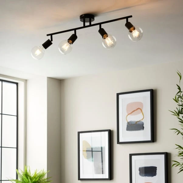 Elements Koppla 4 Light Semi Flush Spotlight Bar 20 Elements Koppla 4 Light Semi Flush Spotlight Bar - Image 20