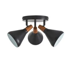 Elements Wolston 3 Light Semi Flush Spotlight 31 Elements Wolston 3 Light Semi Flush Spotlight -Elements 30766161 alt05