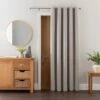 Elements Oslo Thermal Eyelet Door Curtain