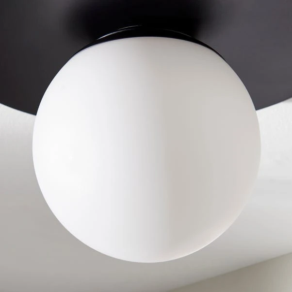 Elements Tela Bathroom Flush Ceiling Light 9 Elements Tela Bathroom Flush Ceiling Light - Image 9