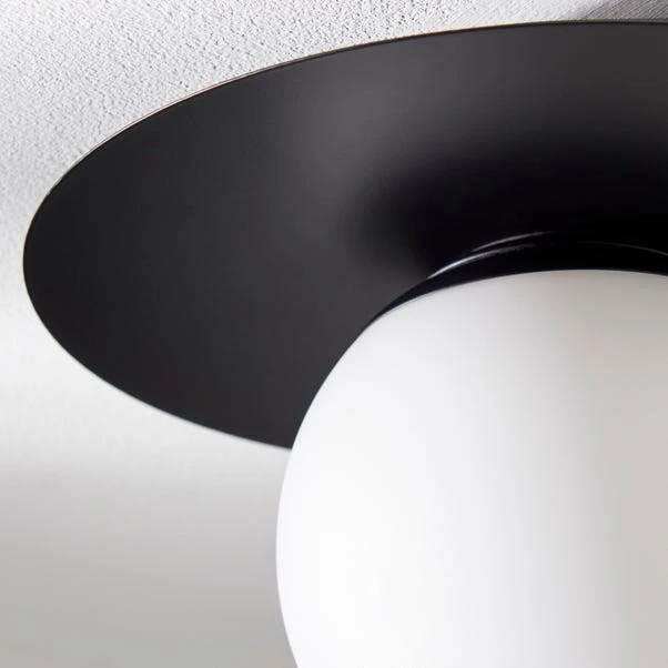 Elements Tela Bathroom Flush Ceiling Light 10 Elements Tela Bathroom Flush Ceiling Light - Image 10