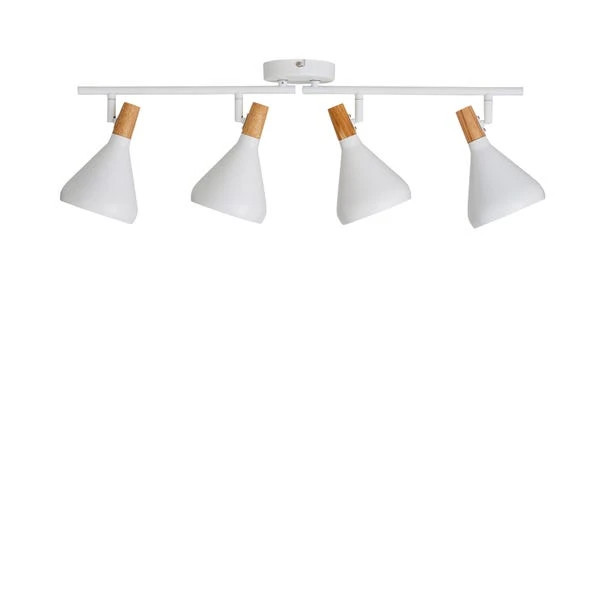 Elements Wolston 4 Light Semi Flush Spotlight Bar 11 Elements Wolston 4 Light Semi Flush Spotlight Bar - Image 11