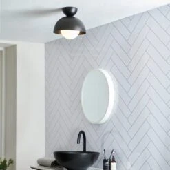 Elements Lunebar Flush Ceiling Light 37 Elements Lunebar Flush Ceiling Light -Elements 30869669 alt09