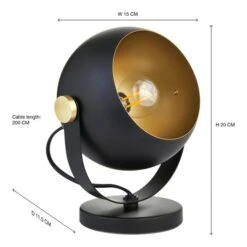 Elements Olympya Adjustable Table Wall Light -Elements 30869727 alt08