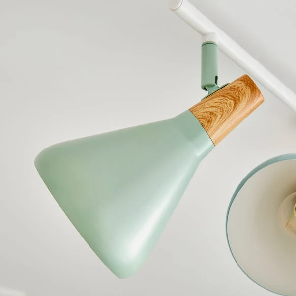 Elements Wolston 4 Light Semi Flush Spotlight Bar 3 Elements Wolston 4 Light Semi Flush Spotlight Bar - Image 3