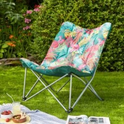 Elements Padded Camping Chair With Carry Bag -Elements 30872760