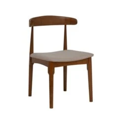 Elements Alva Dining Chair, Natural Fabric -Elements 30888643 alt03