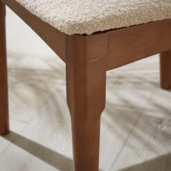 Elements Alva Dining Chair, Warm Sand Boucle -Elements 30888644 alt03