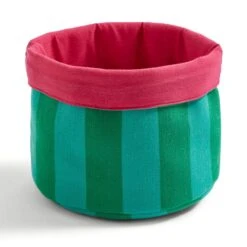 Elements Sutton Woven Stripe Fabrics Storage Basket -Elements 30890643 alt02