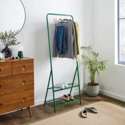 Elements Adley Clothes Rail With Shelf 11 Elements Adley Clothes Rail With Shelf -Elements 30891315