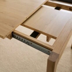 Elements Holmes 6-8 Seater Extendable Dining Table, Modern Oak -Elements 30893323 alt06