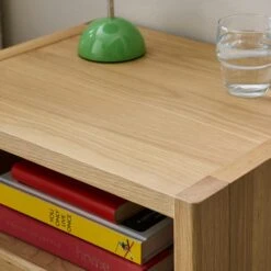 Elements Holmes Compact Bedside Table, Oak 10 Elements Holmes Compact Bedside Table, Oak -Elements 30893708 alt03