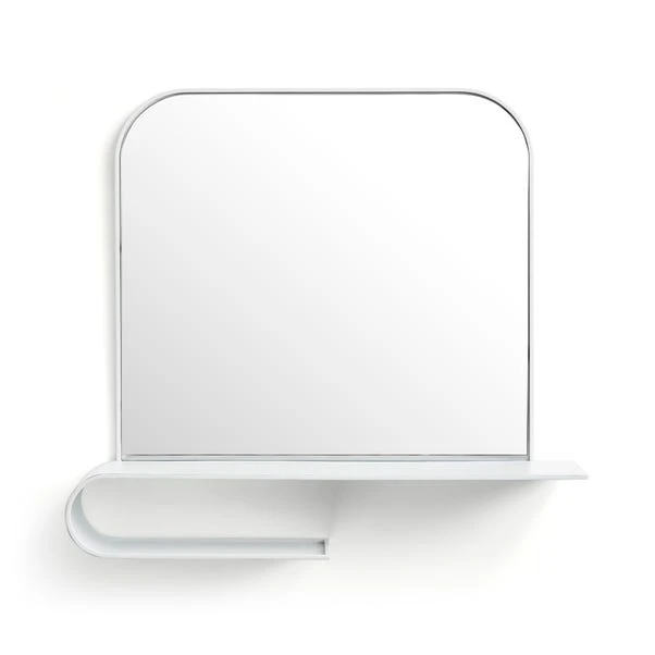 Elements Squoval Wall Mirror With Curling Shelf 6 Elements Squoval Wall Mirror With Curling Shelf - Image 6