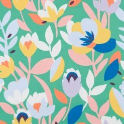 Elements Fieldsley Floral Green Blackout Roller Blind -Elements 30893985 alt01