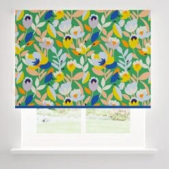 Elements Fieldsley Floral Green Blackout Roller Blind -Elements 30893985 alt03