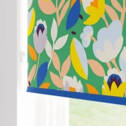Elements Fieldsley Floral Green Blackout Roller Blind -Elements 30894012 alt04