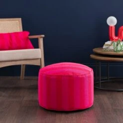 Elements Sutton Stripe Pouffe -Elements 30894085