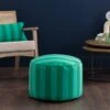 Elements Sutton Stripe Pouffe