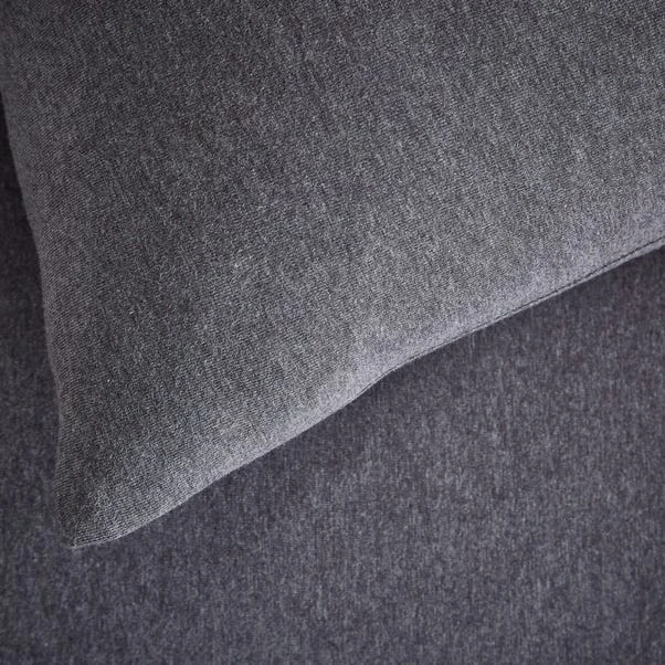 Elements Cotton Jersey Plain Standard Pillowcase Pair 8 Elements Cotton Jersey Plain Standard Pillowcase Pair - Image 8