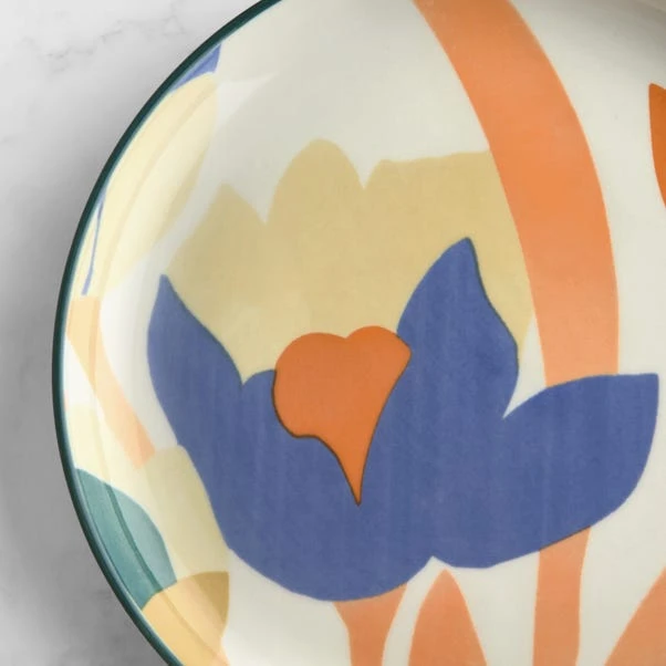 Elements Fieldsley Floral Stoneware Side Plate 2 Elements Fieldsley Floral Stoneware Side Plate - Image 2