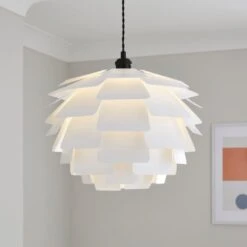 Elements Kerr Easy Fit Pendant Shade -Elements 30898654