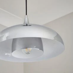 Elements Lennon 2 Tier Dome Pendant Light 24 Elements Lennon 2 Tier Dome Pendant Light -Elements 30898669 alt02