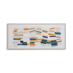 Elements Dashes Framed Canvas 5 Elements Dashes Framed Canvas -Elements 30898763 alt02