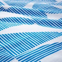 Elements Ezra Blue Cotton Duvet Cover And Pillowcase Set 25 Elements Ezra Blue Cotton Duvet Cover And Pillowcase Set -Elements 30902471 alt05