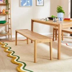 Elements 6 Seater Holmes Dining Table And Bench Set 11 Elements 6 Seater Holmes Dining Table And Bench Set -Elements 60248750 alt03